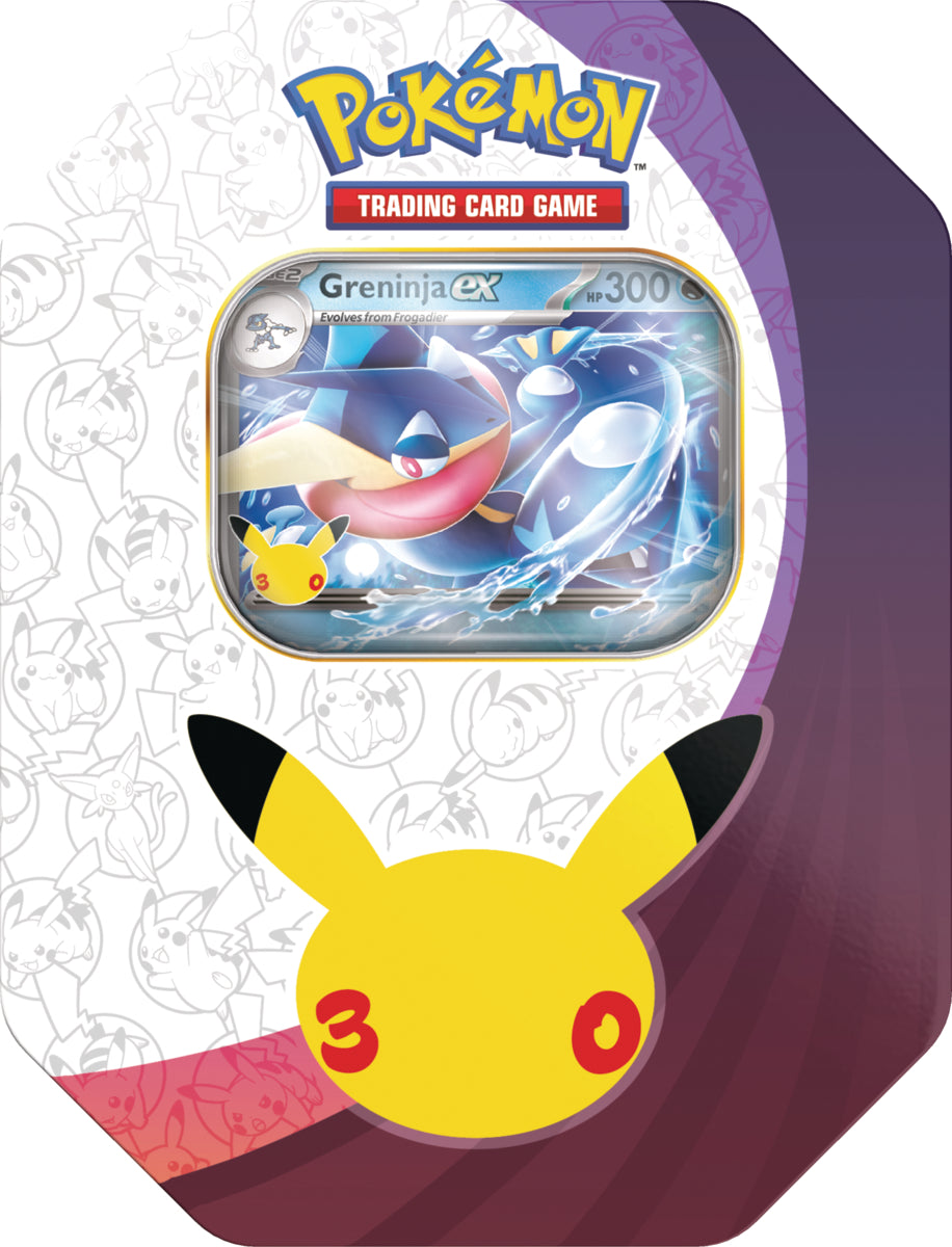 POKEMON TCG 30TH CELEBRATION - EX TIN ENGLISH