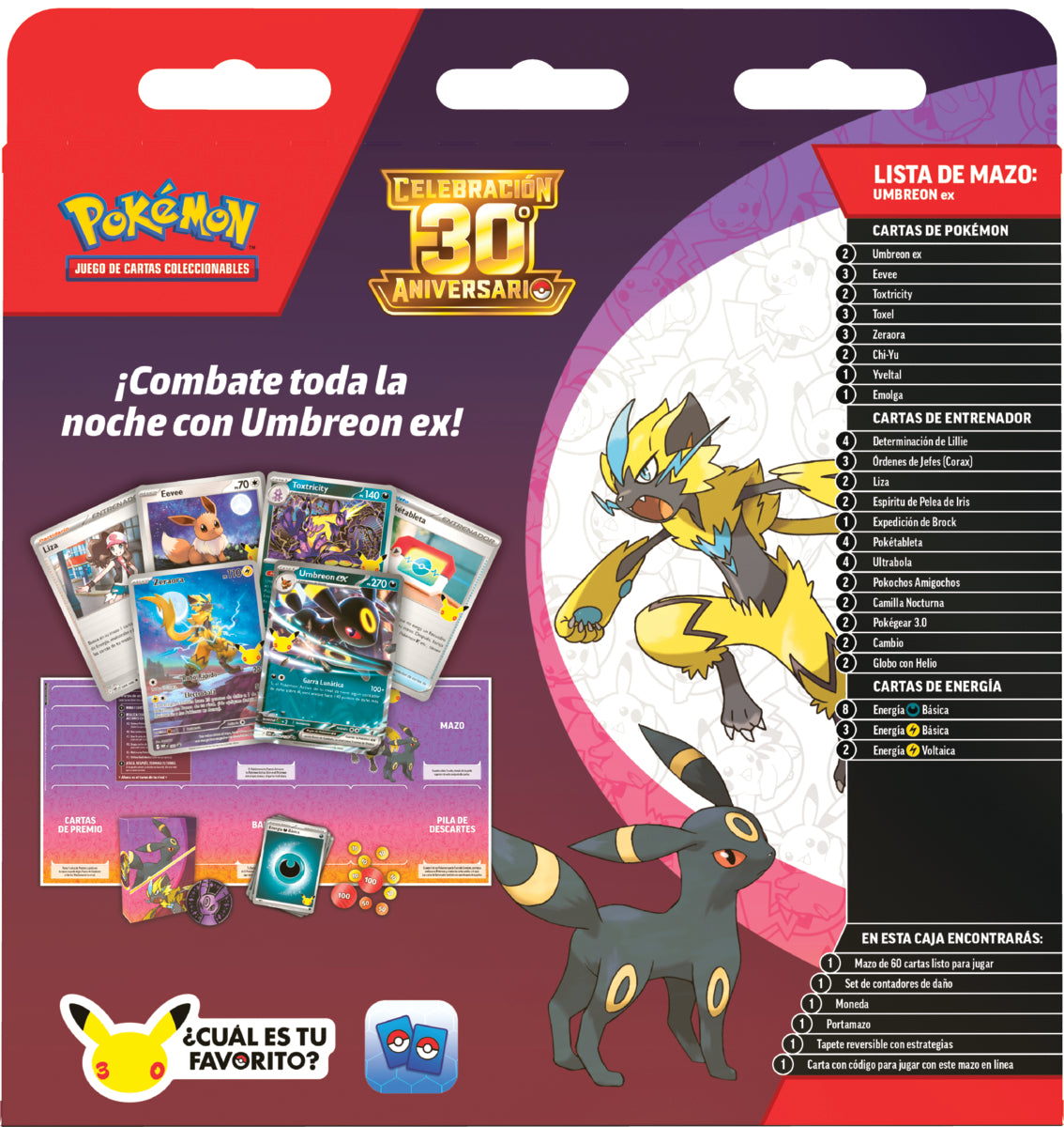 POKEMON TCG 30TH CELEBRATION - BATTLE DECK - EN
