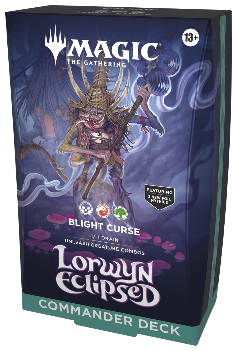 MTG Lorwyn Eclipsed - Commander Blight Curse EN