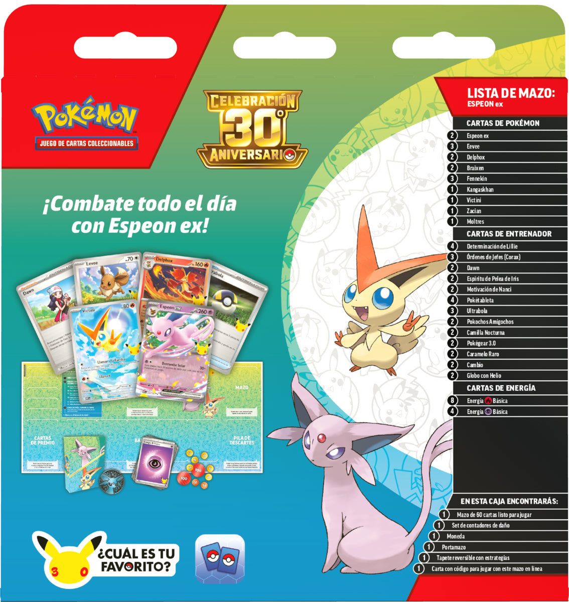 POKEMON TCG 30TH CELEBRATION - BATTLE DECK - EN