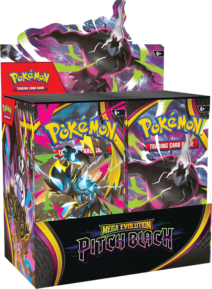 PREVENTA Caja de Sobres Pokémon TCG: Mega Evolution - Pitch Black