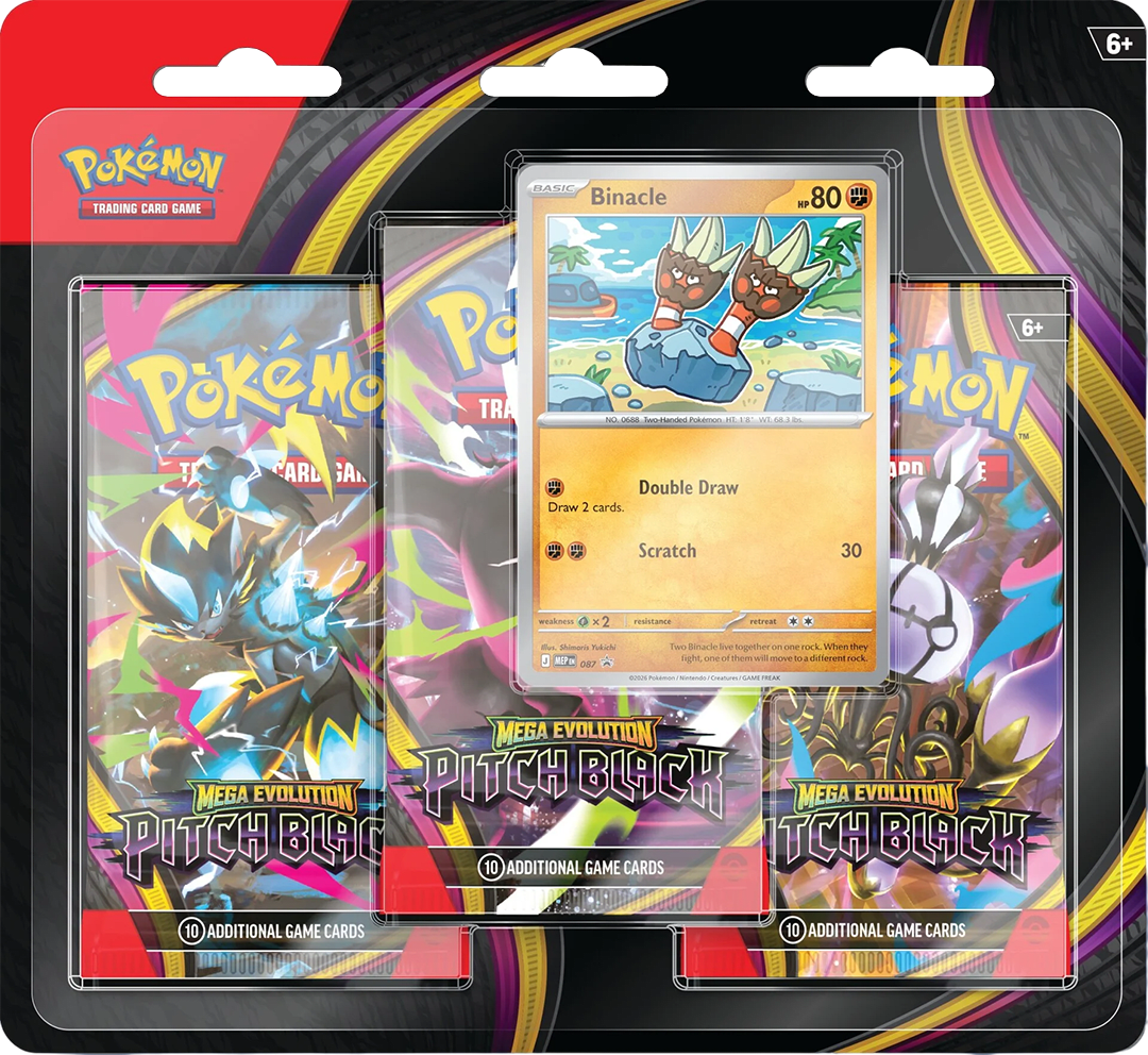 PREVENTA Blister Pokémon TCG: Mega Evolution - Pitch Black EN