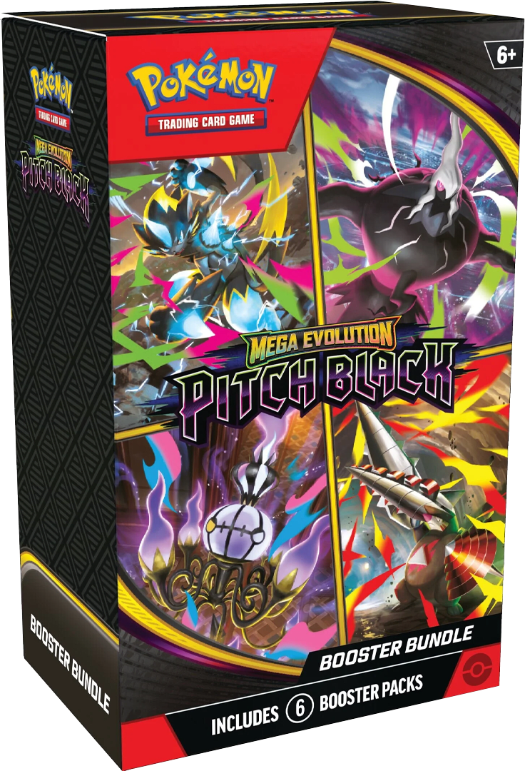 PREVENTA Booster Bundle Pokémon TCG: Mega Evolution - Pitch Black - EN