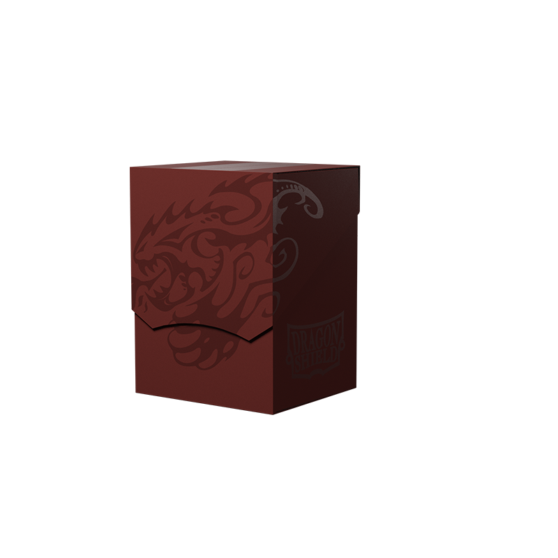 DRAGON SHIELD - DECK SHELL - DECK BOX - BLOOD RED