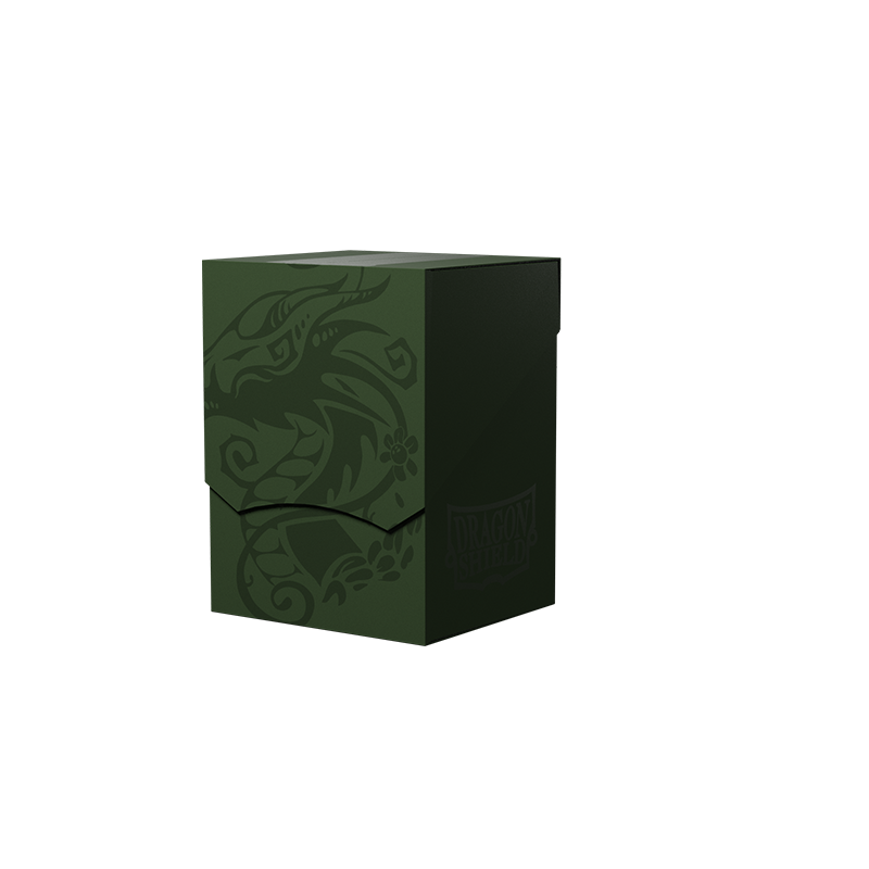 DRAGON SHIELD - DECK SHELL - DECK BOX - FOREST GREEN