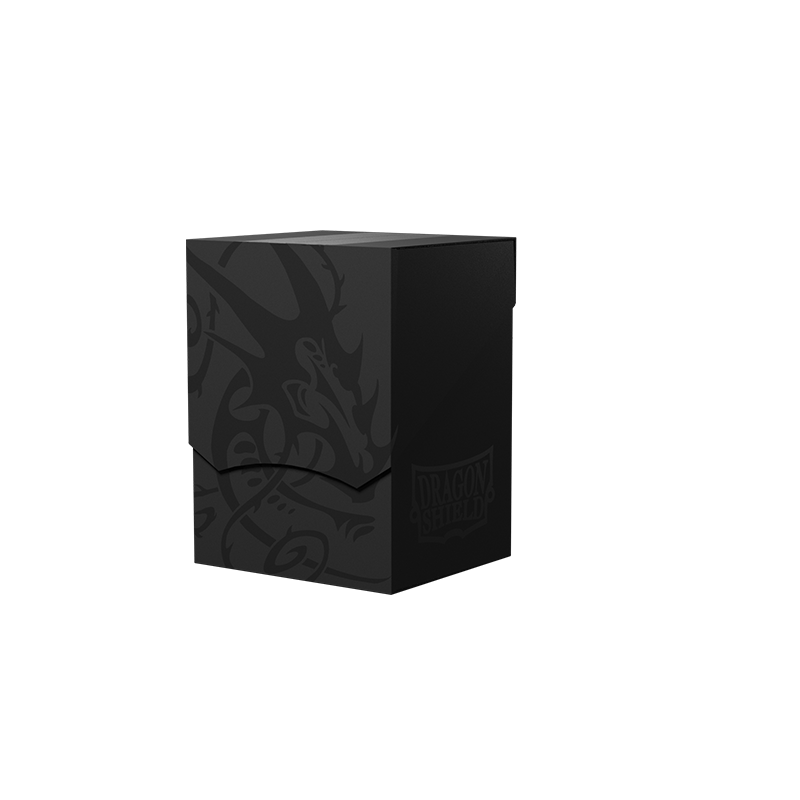 DRAGON SHIELD - DECK SHELL - DECK BOX - SHADOW BLACK