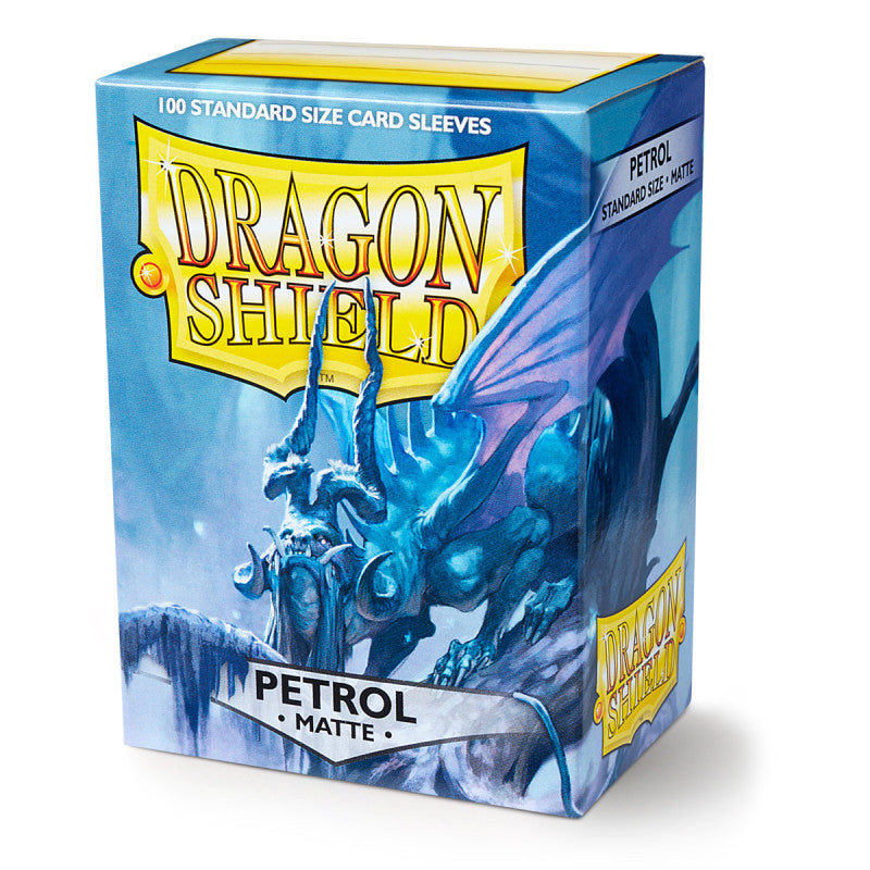 DRAGON SHIELD - SLEEVES STANDARD SIZE MATTE (100) - PETROL