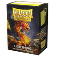 DRAGON SHIELD - SLEEVES STANDARD SIZE MATTE DUAL (100) - LIGHTNING