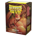 DRAGON SHIELD - SLEEVES STANDARD SIZE MATTE DUAL (100) - PEACH