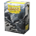 DRAGON SHIELD - SLEEVES STANDARD SIZE MATTE DUAL (100) - SNOW