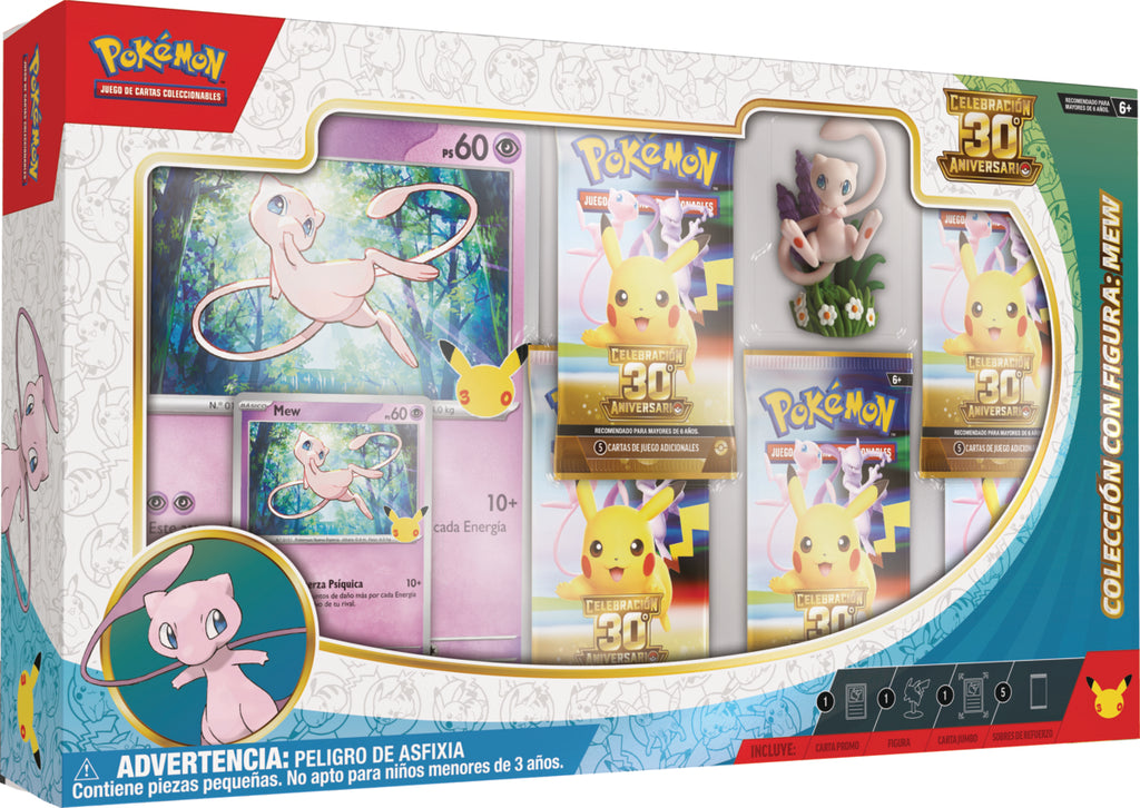 POKEMON TCG 30TH CELEBRATION - FIGURE COLLECTION ENGLISH