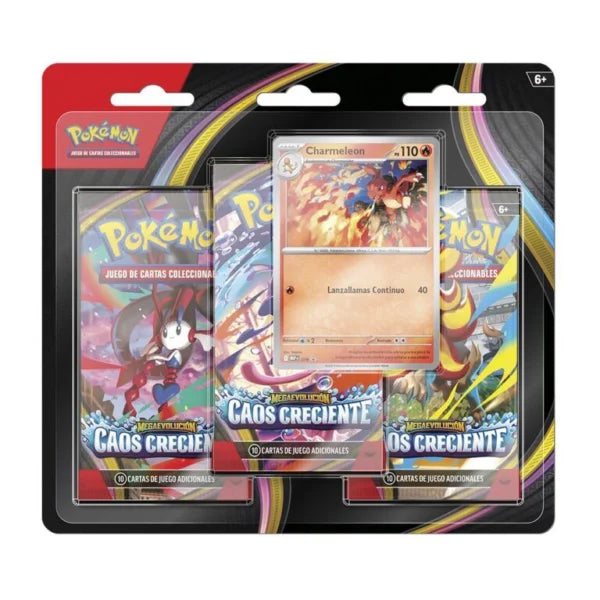 PKM - 3 Pack Blister - Chaos Rising - EN