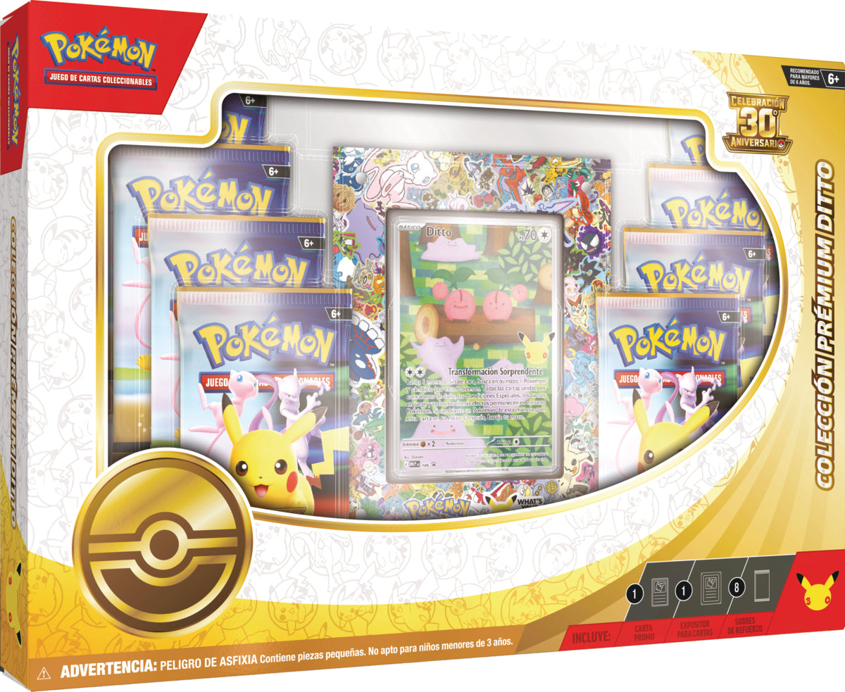 POKEMON TCG 30TH CELEBRATION - DITTO PREMIUM COLLECTION ENGLISH
