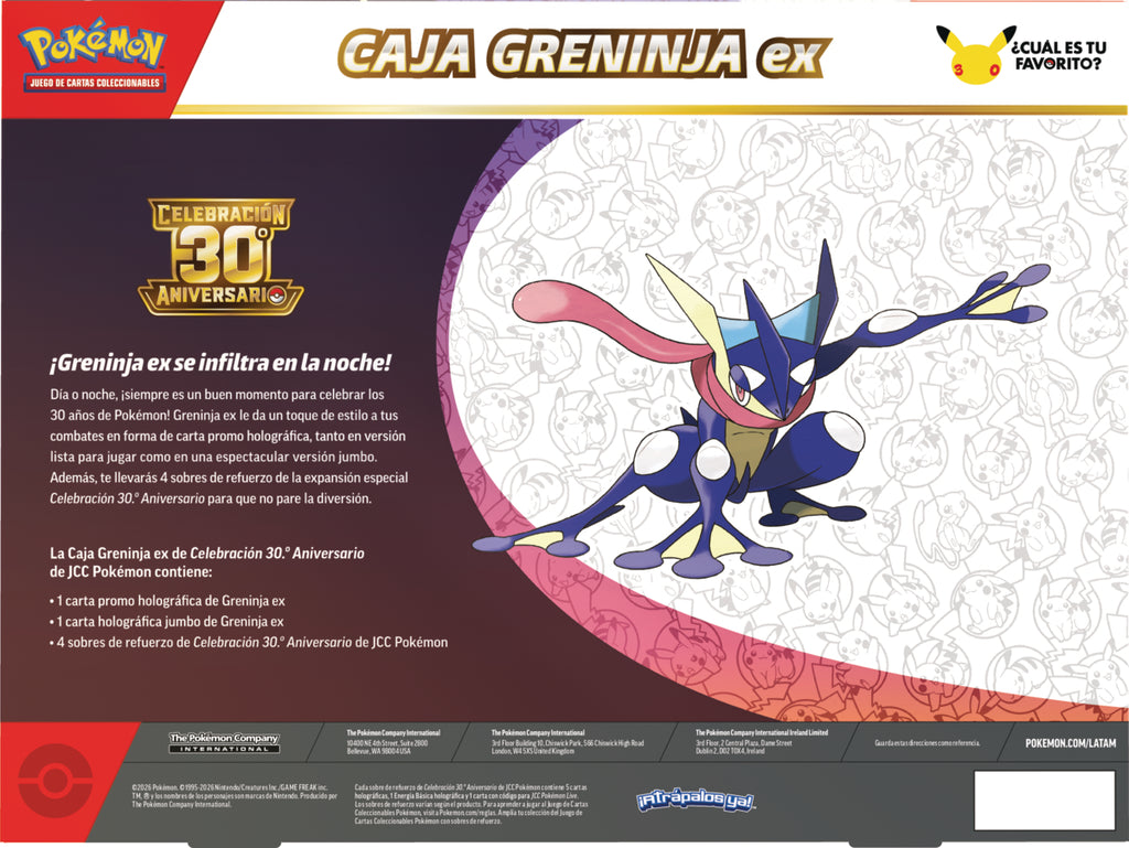 POKEMON TCG 30TH CELEBRATION - EX BOX ENGLISH