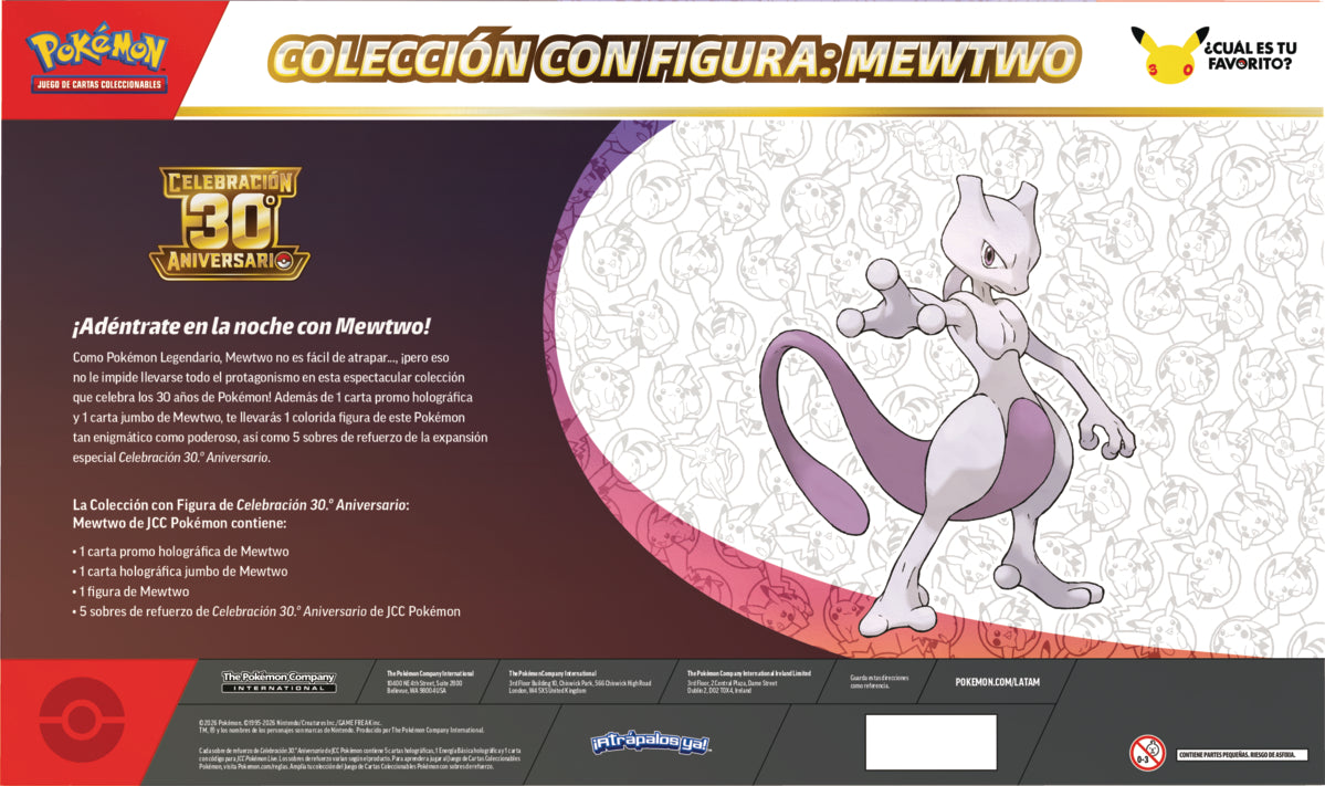 POKEMON TCG 30TH CELEBRATION - FIGURE COLLECTION ENGLISH