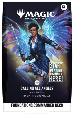 PREVENTA Foundations - Commander Deck Calling All Angels - EN