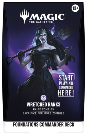 PREVENTA Foundations - Commander Deck Wretched Ranks - EN