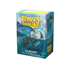 DRAGON SHIELD - SLEEVES STANDARD SIZE MATTE DUAL (100) - GLACIER
