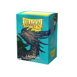 DRAGON SHIELD - SLEEVES STANDARD SIZE MATTE DUAL (100) - LAGOON