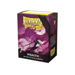 DRAGON SHIELD - SLEEVES STANDARD SIZE MATTE DUAL (100) - WRAITH