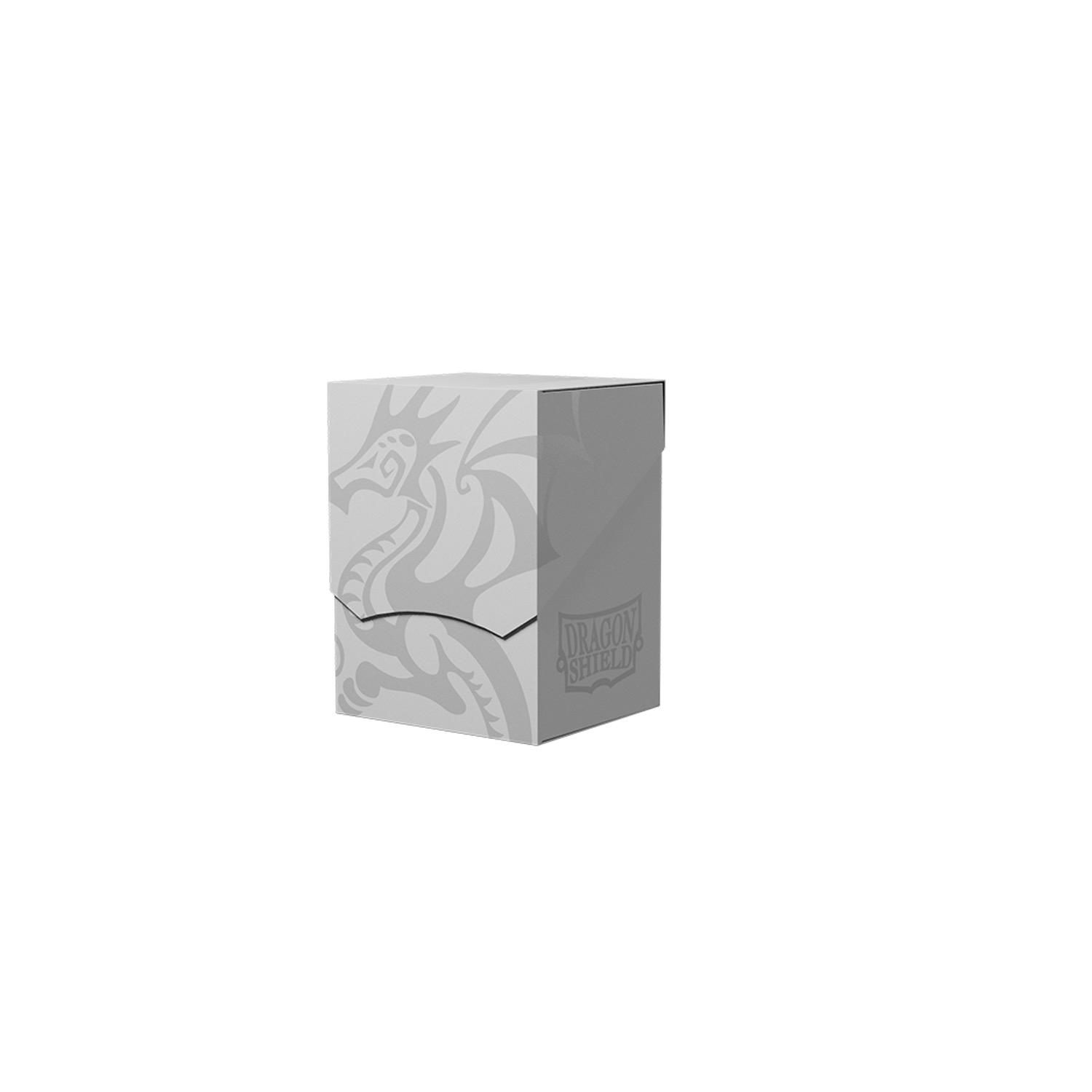 DRAGON SHIELD - DECK SHELL - DECK BOX - ASHEN WHITE