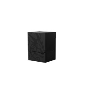 DRAGON SHIELD - DECK SHELL - DECK BOX - SHADOW BLACK