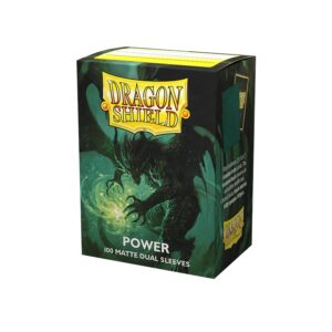 DRAGON SHIELD - SLEEVES STANDARD SIZE MATTE DUAL (100) - POWER