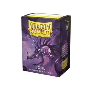 DRAGON SHIELD - SLEEVES STANDARD SIZE MATTE DUAL (100) - SOUL