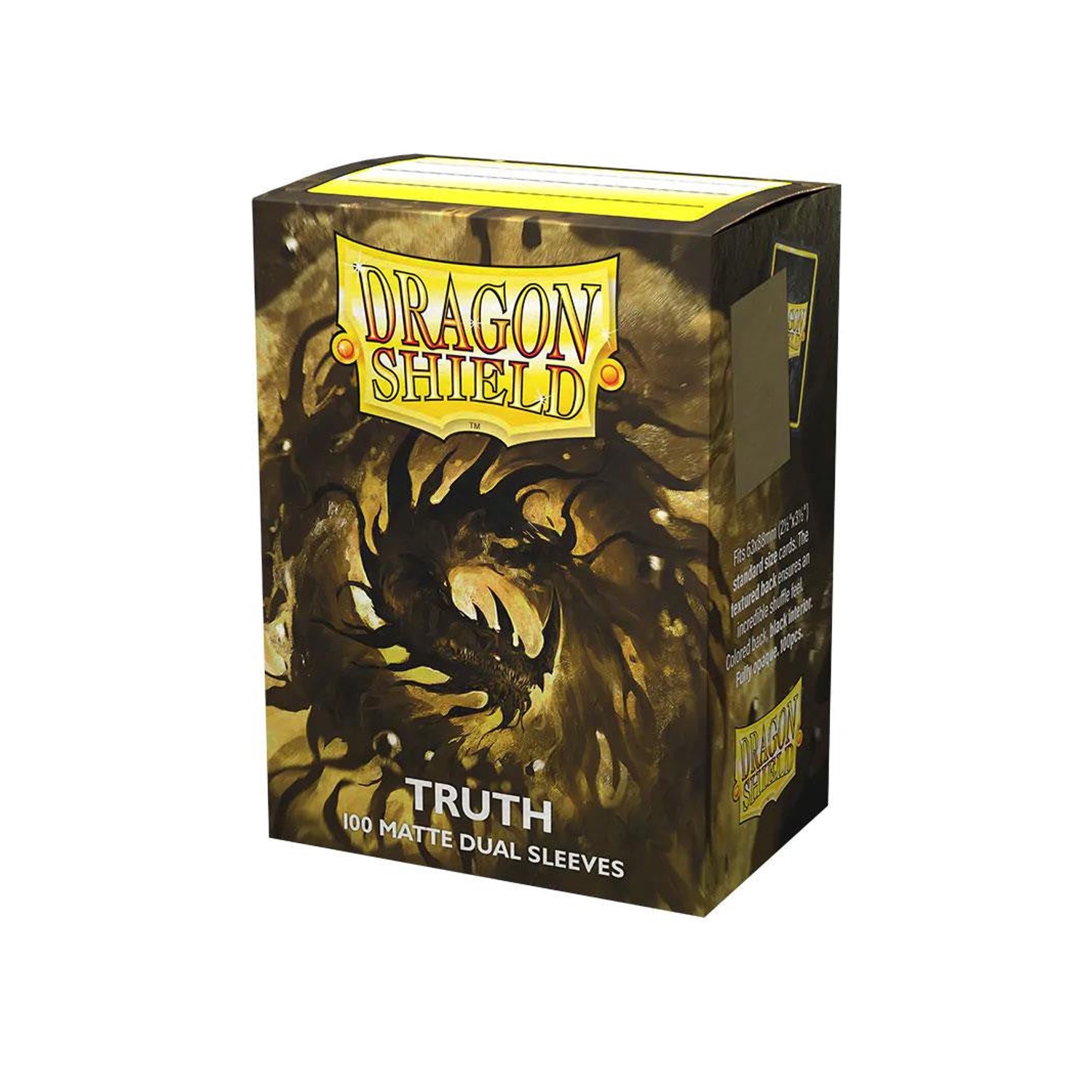 DRAGON SHIELD - SLEEVES STANDARD SIZE MATTE DUAL (100) - TRUTH