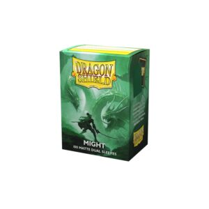 DRAGON SHIELD - SLEEVES STANDARD SIZE MATTE DUAL (100) - MIGHT