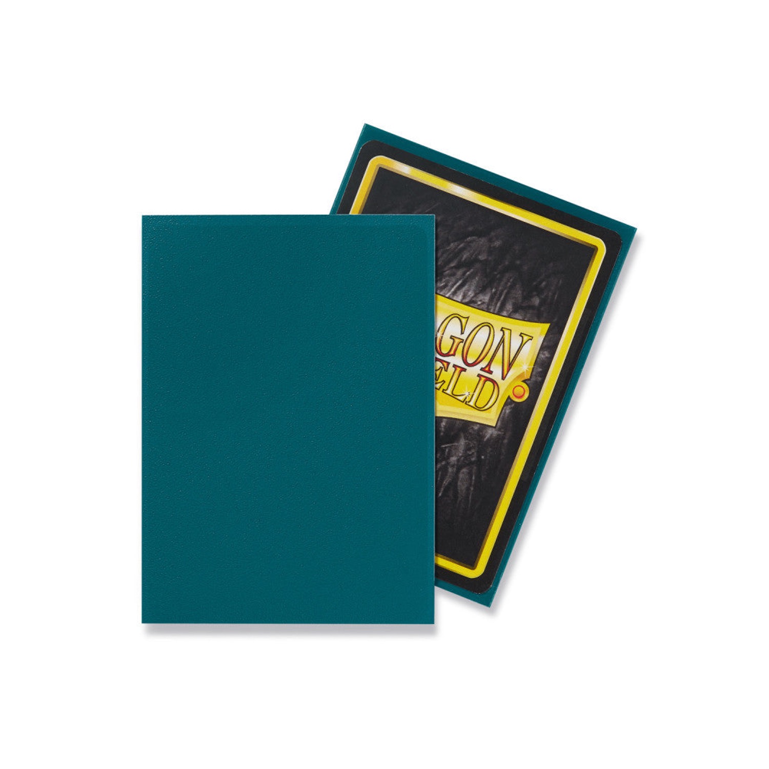 DRAGON SHIELD - SLEEVES STANDARD SIZE MATTE (100) - PETROL - Imagen 2