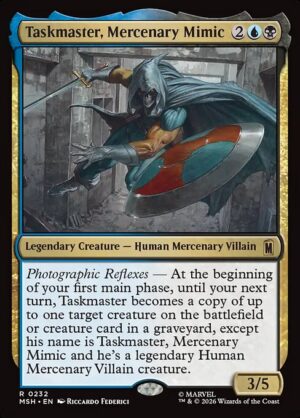 Taskmaster, Mercenary Mimic — MSH #232 · NEAR_MINT