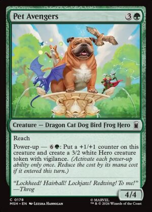 Pet Avengers — MSH #178 · NEAR_MINT