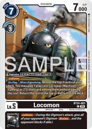Locomon — BT-24: BOOSTER TIME STRANGER · BT24-063 · Normal · NM
