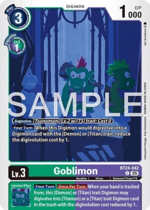 Goblimon — BT-24: BOOSTER TIME STRANGER · BT24-042 · Normal · NM