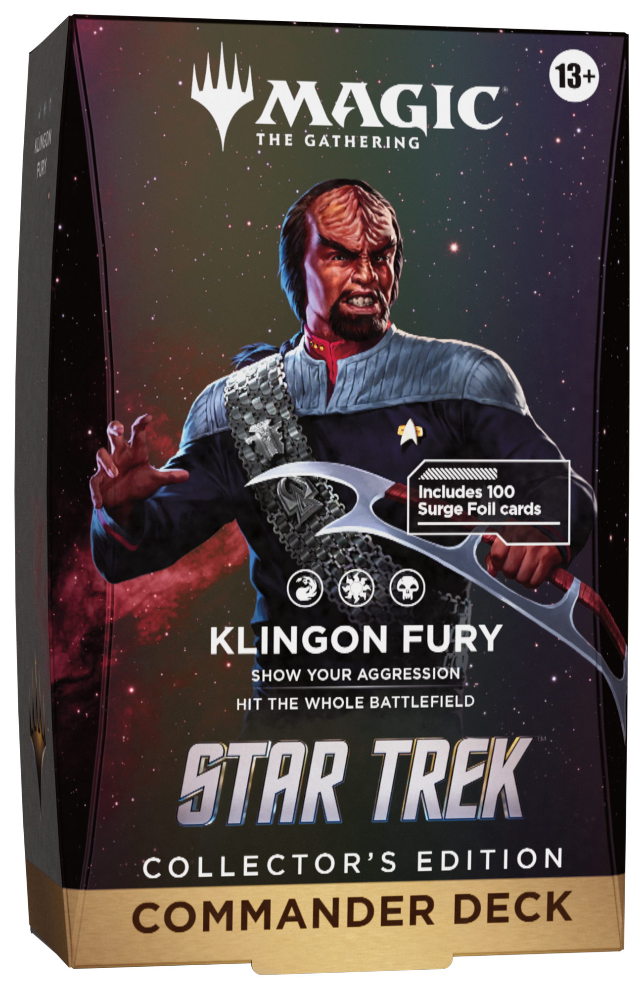 PREVENTA - MTG Star Trek Commander Collector's Edition - Klingon Fury - EN