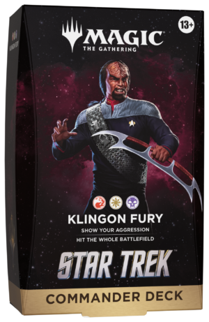 PREVENTA - MTG Star Trek Commander - Klingon Fury - EN