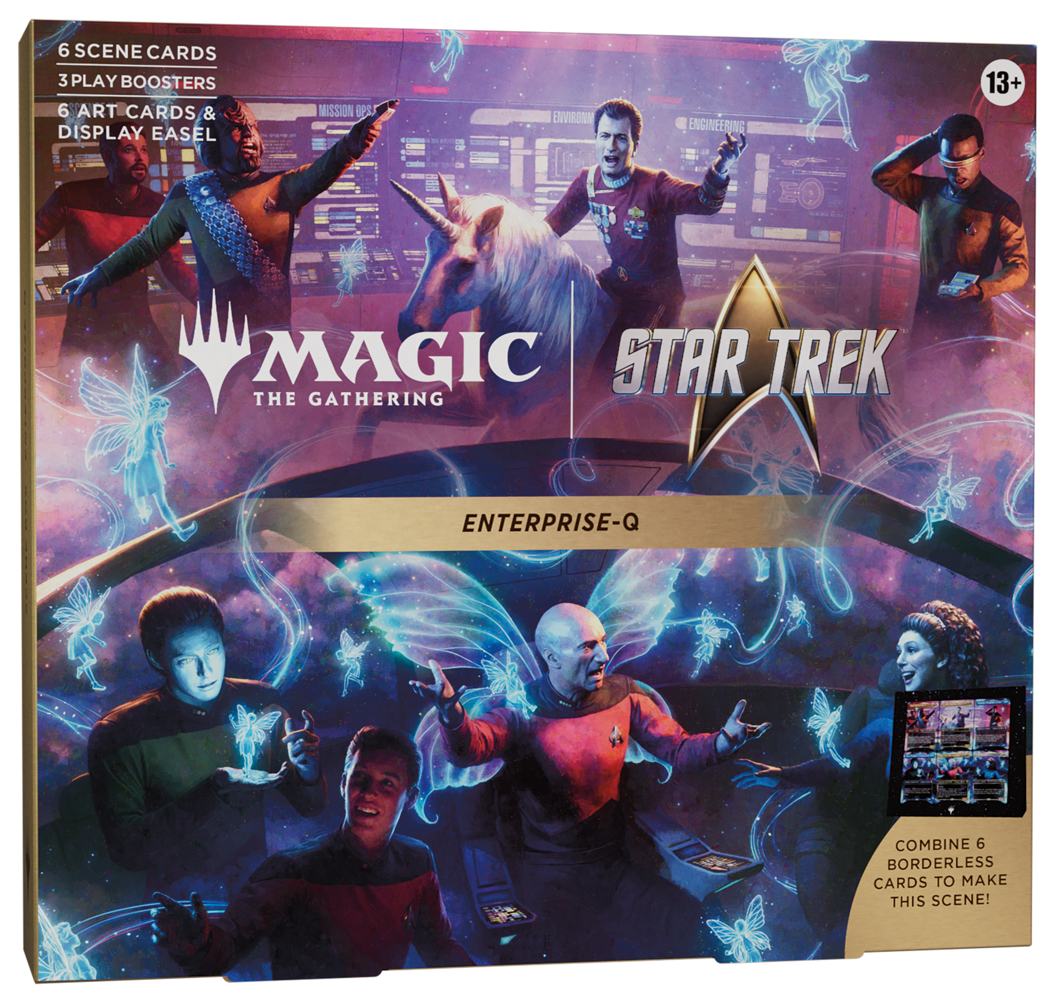 PREVENTA - MTG Star Trek Scene Box - Enterprise-Q - EN