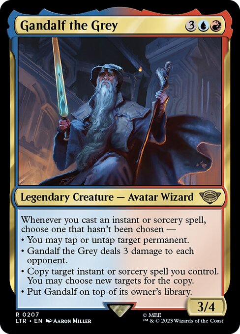 Gandalf the Grey — LTR #207 · Foil · NEAR_MINT